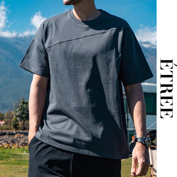 カジュアルラインTシャツ