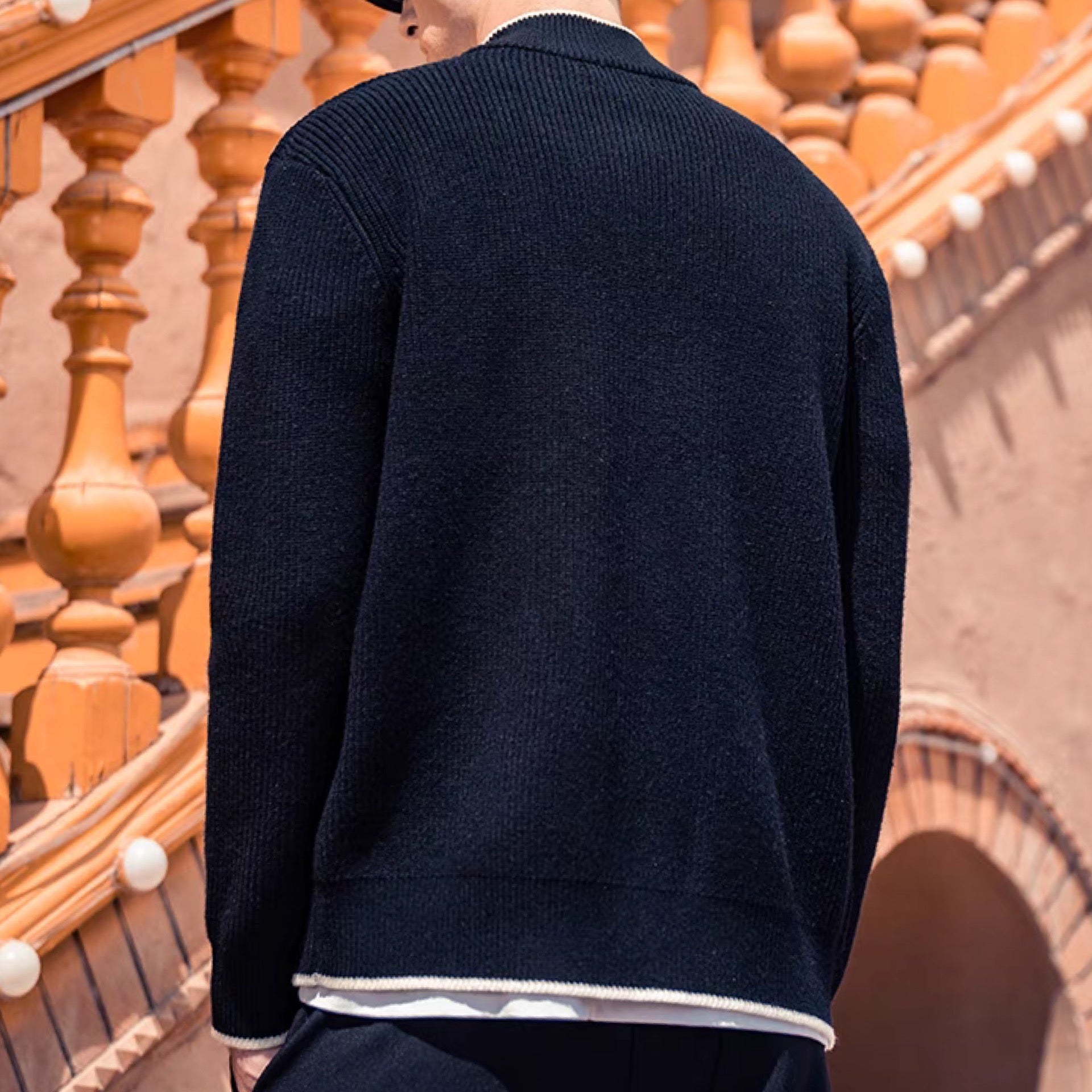 【最終お値下げ】マチャット　フルジップニットジャケット 中古・古着通販】machatt (マチャット) フルジップニットジャケット