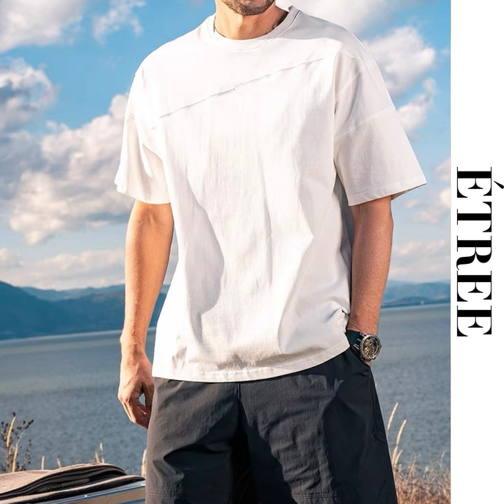 カジュアルラインTシャツ